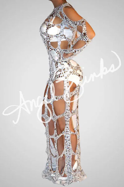 [product_title] – luxury [product_type] with glamorous details – perfect for birthday, red carpet, or girls’ night out | Angel Brinks Fashion