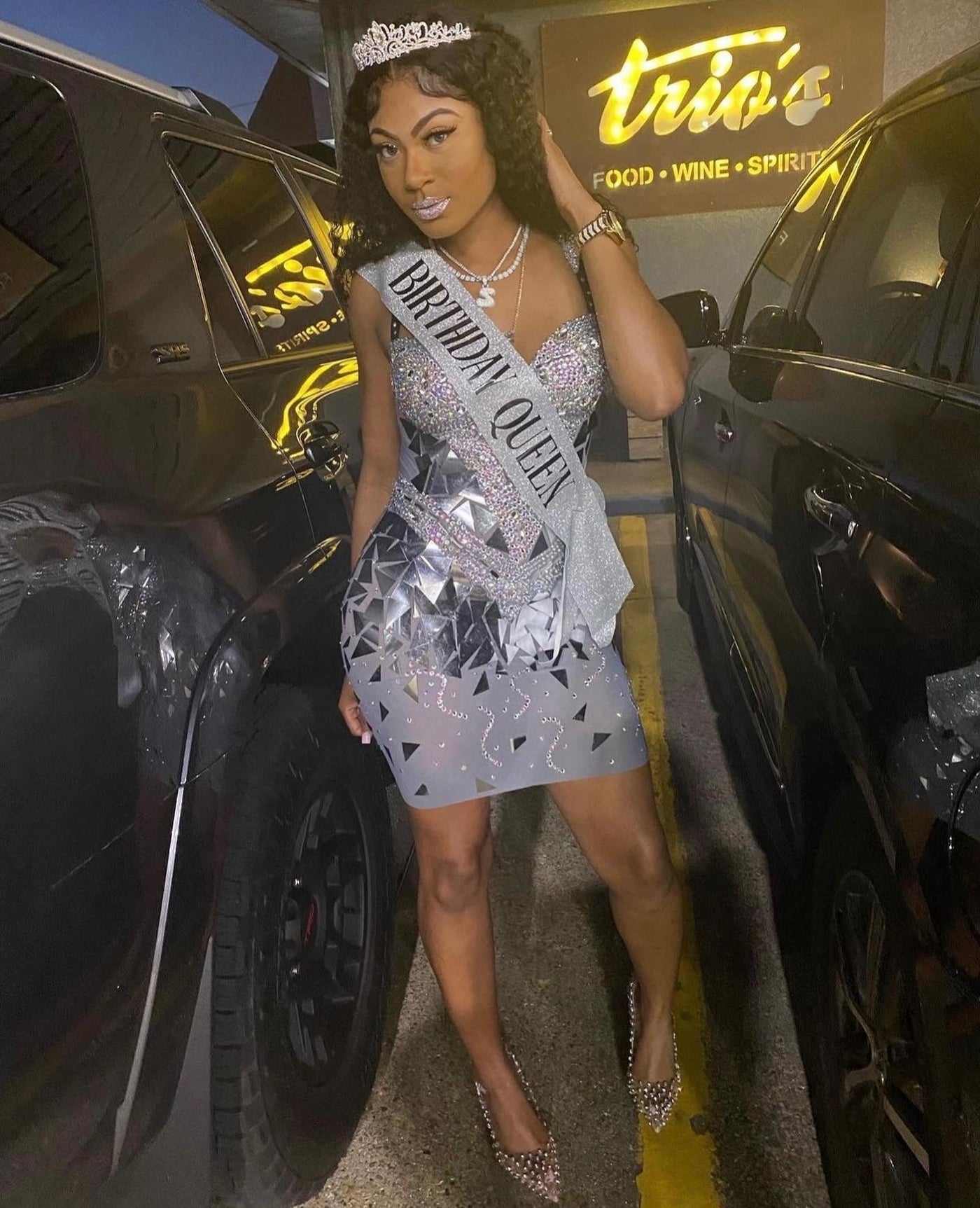 [product_title] – luxury [product_type] with glamorous details – perfect for birthday, red carpet, or girls’ night out | Angel Brinks Fashion