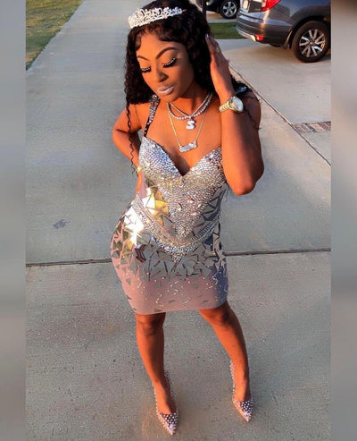 [product_title] – luxury [product_type] with glamorous details – perfect for birthday, red carpet, or girls’ night out | Angel Brinks Fashion