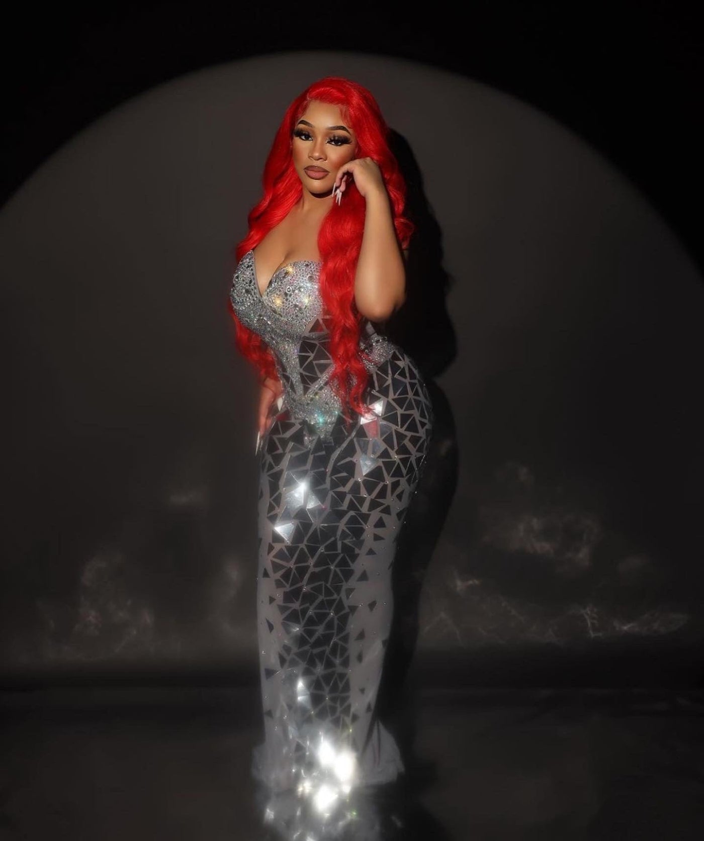 [product_title] – luxury [product_type] with glamorous details – perfect for birthday, red carpet, or girls’ night out | Angel Brinks Fashion