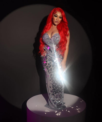 [product_title] – luxury [product_type] with glamorous details – perfect for birthday, red carpet, or girls’ night out | Angel Brinks Fashion