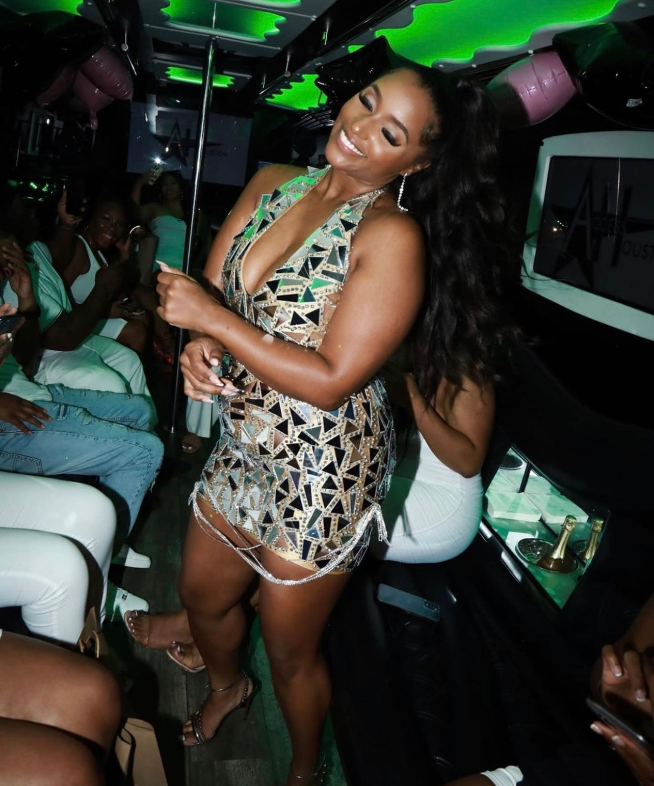 [product_title] – luxury [product_type] with glamorous details – perfect for birthday, red carpet, or girls’ night out | Angel Brinks Fashion