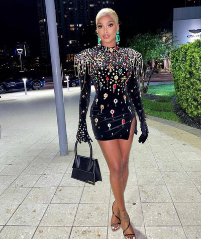 [product_title] – luxury [product_type] with glamorous details – perfect for birthday, red carpet, or girls’ night out | Angel Brinks Fashion