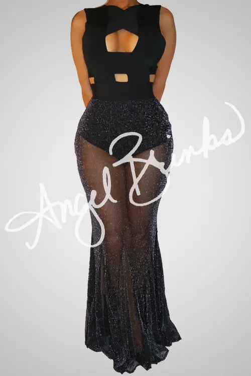 [product_title] – luxury [product_type] with glamorous details – perfect for birthday, red carpet, or girls’ night out | Angel Brinks Fashion